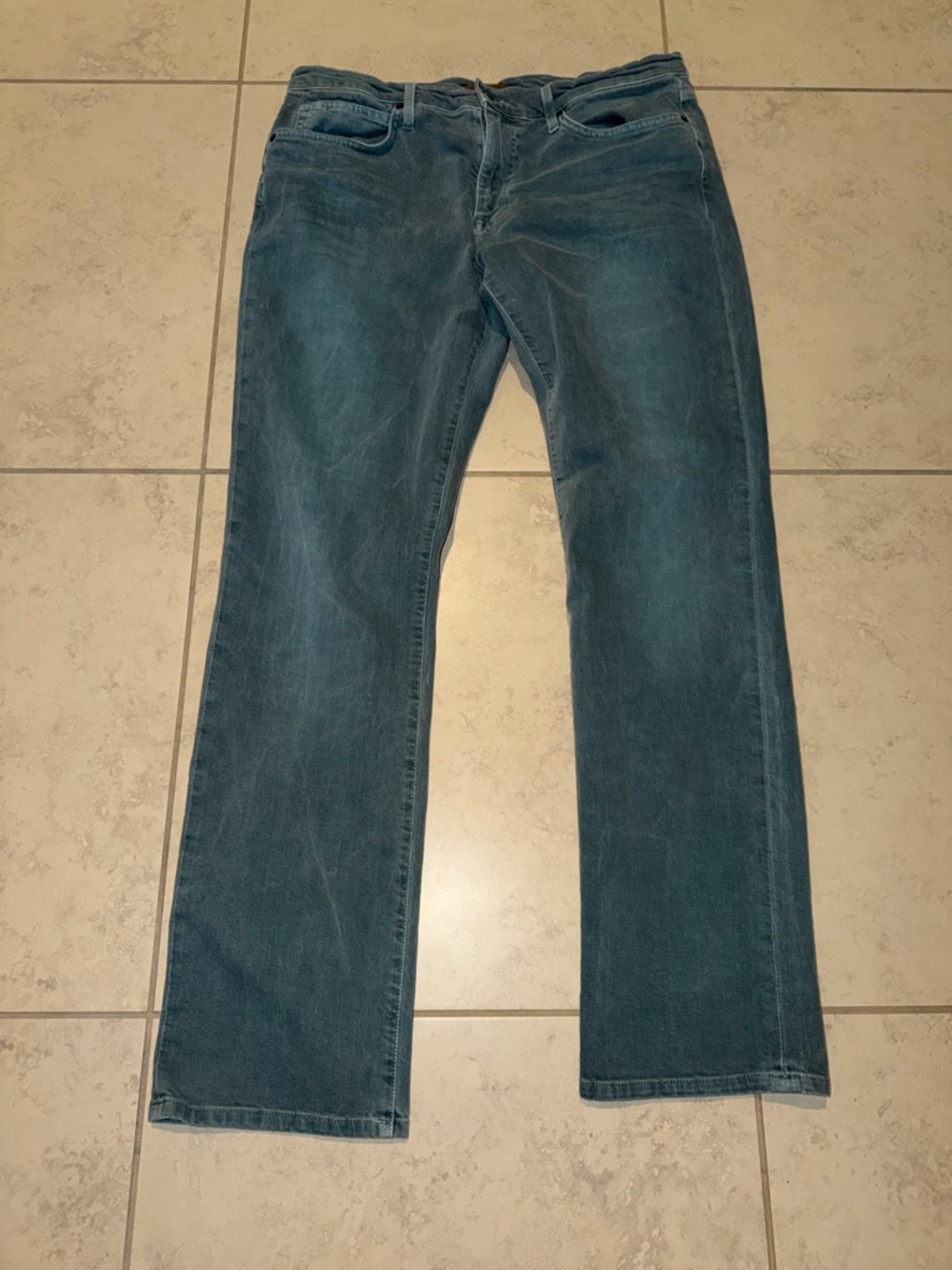 Joe's Jeans The Brixton Straight Narrow Men's Blue Jeans Size 36 Made in USA